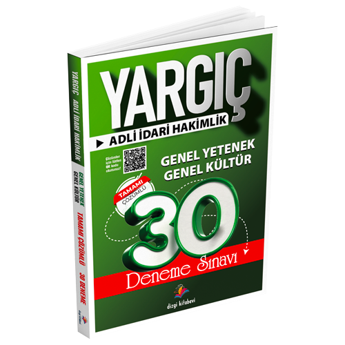 2023 Yargıç Hakimlik GY-GK 30'lu Deneme Çözümleri